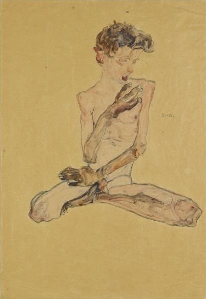 Sitzender Junge (Seated Boy)